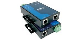 Moxa NPort 5210 w/ adapter Serial to Ethernet converter